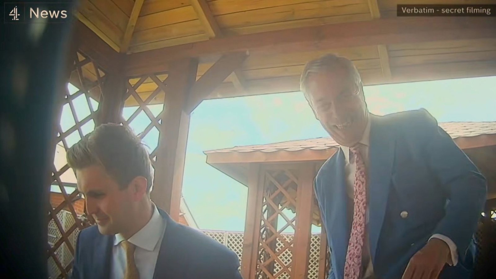 Farage senior aide filmed suggesting way to avoid donations law