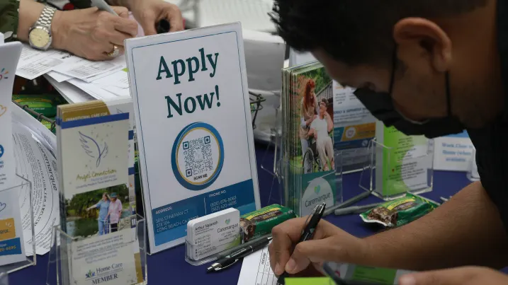 U.S. payrolls rose 162,000 in August, much more than expected; unemployment rate at 4.1%