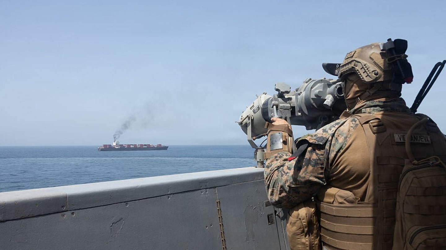 Iran touts military response as US maintains blockade, hits tankers