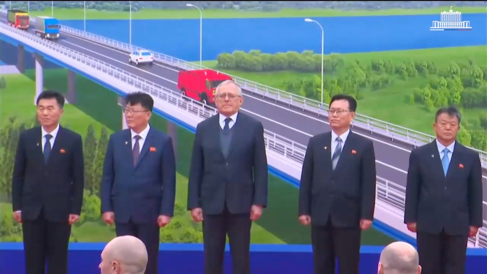 Russia and North Korea deepen relations with symbolic road bridge