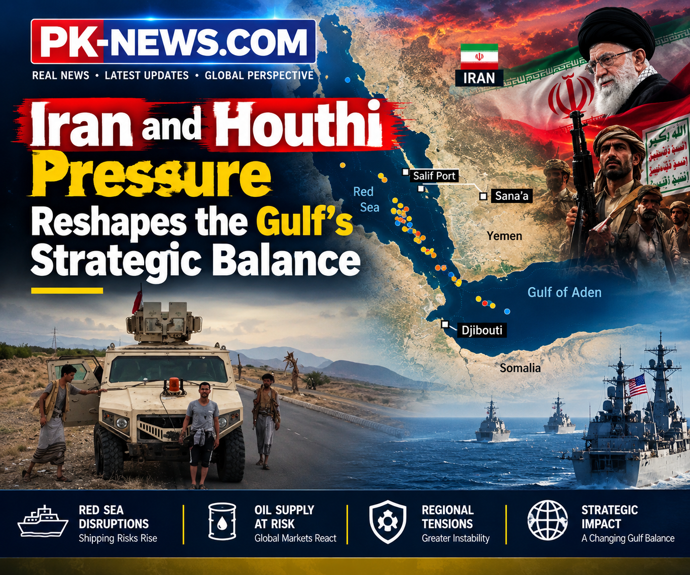 Iran and Houthi Pressure Reshapes the Gulfs Strategic Balance