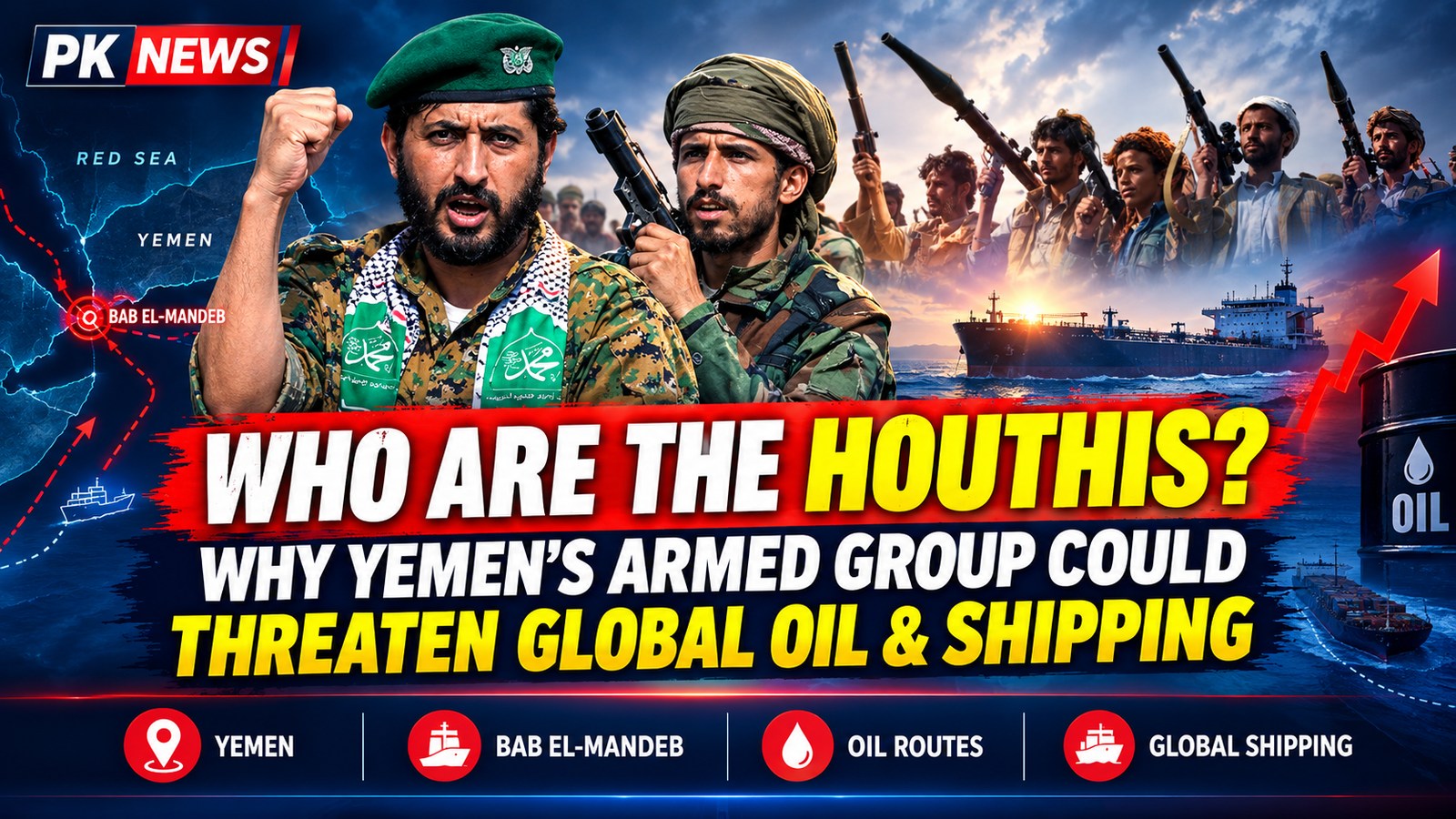 Who Are the Houthis Why Yemen is Armed Group Could Threaten Global Oil and Shipping