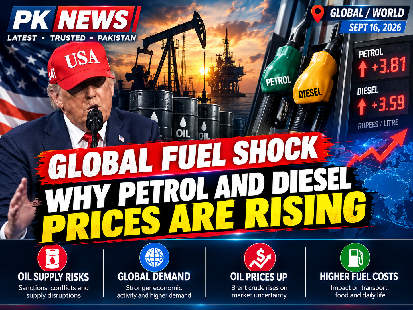 Global Fuel Shock: Why Petrol and Diesel Prices Are Rising
