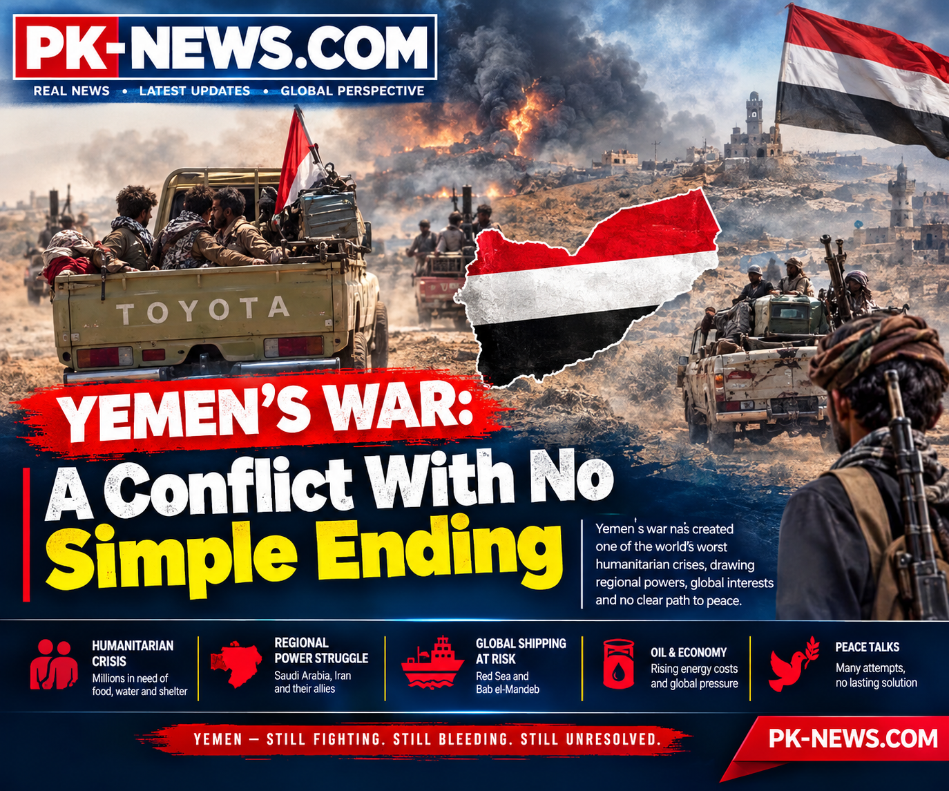 Yemens War: A Conflict With No Simple Ending