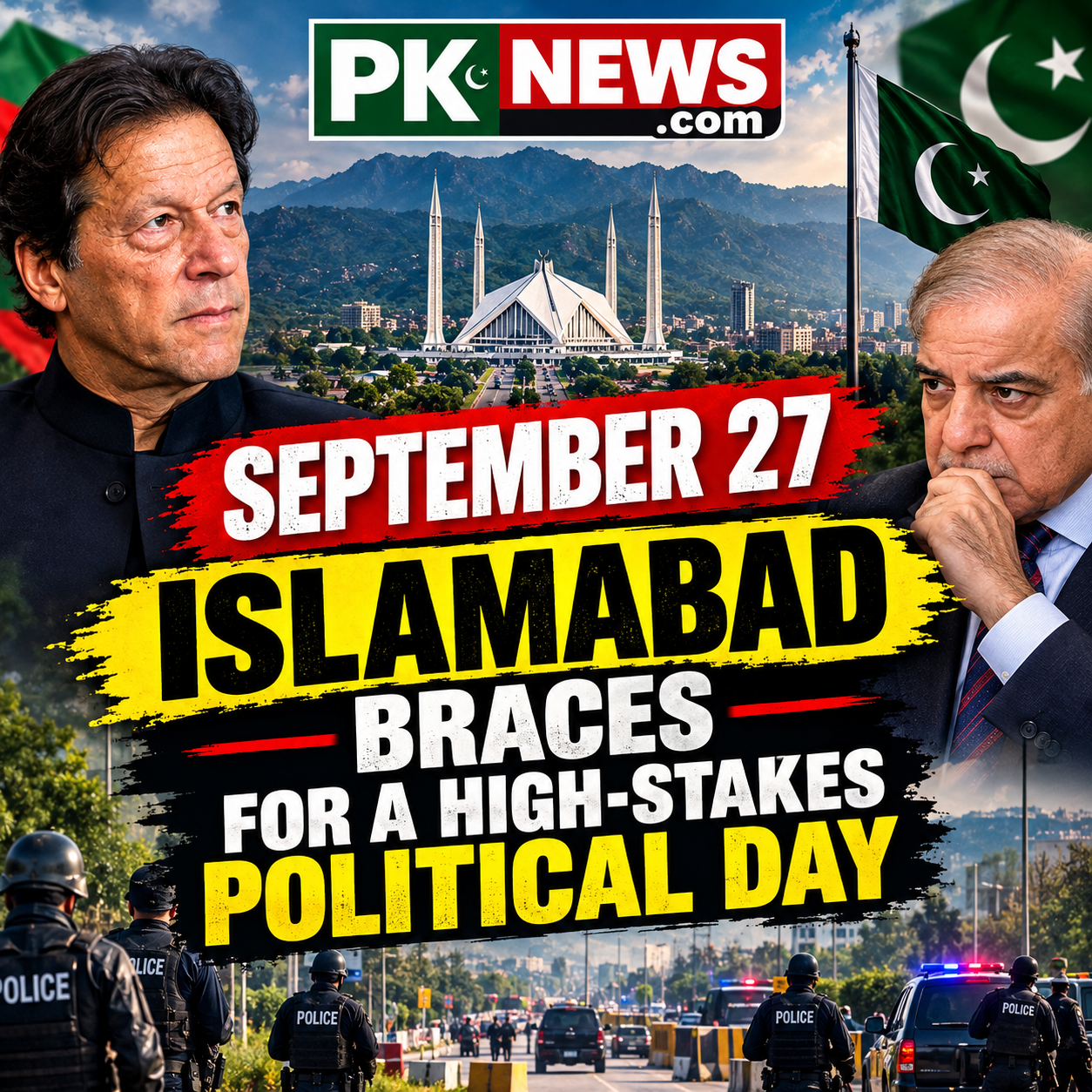 September 27: Islamabad Braces for a High-Stakes Political Day