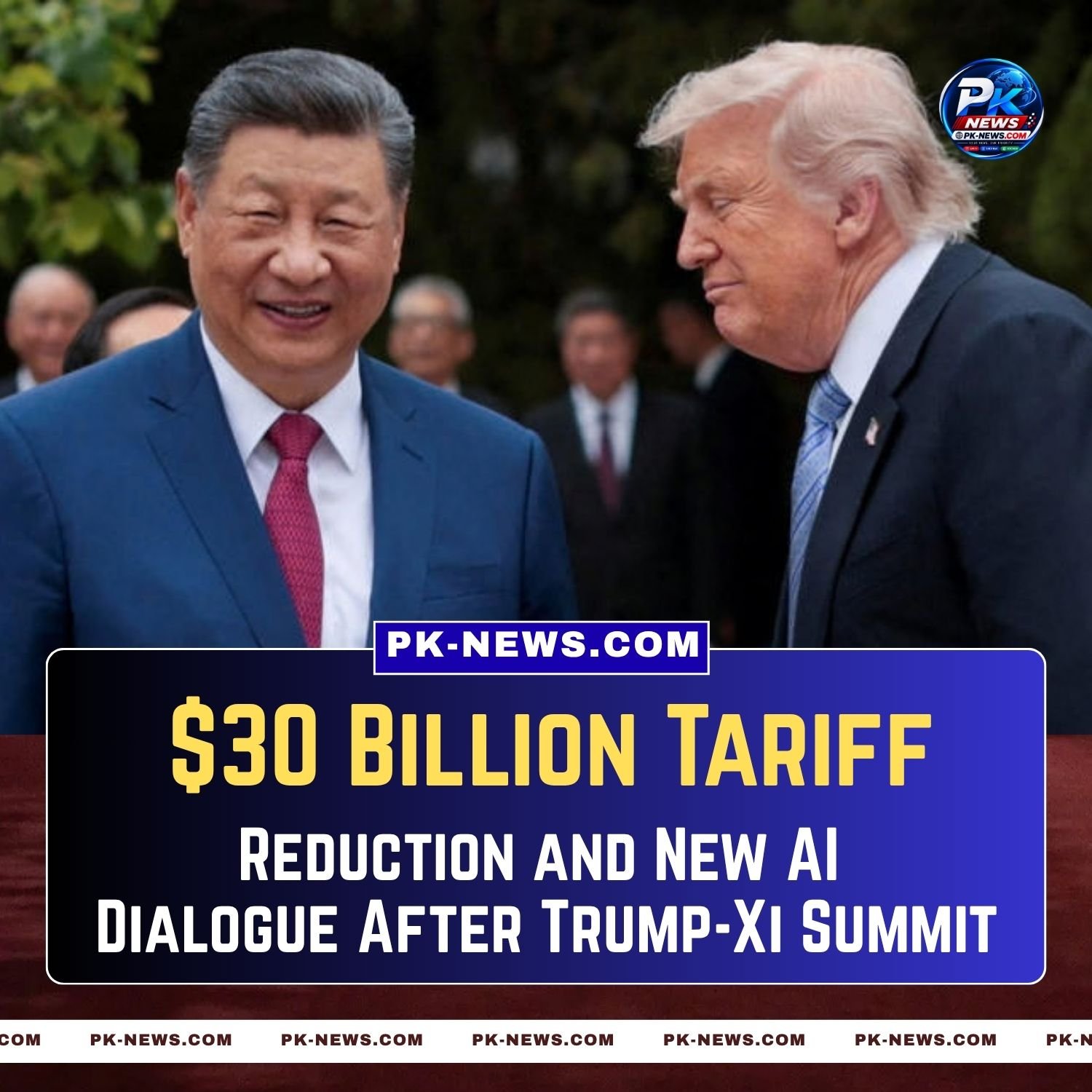 US and China Agree on $30 Billion Tariff Reduction and New AI Dialogue After Trump-Xi Summit