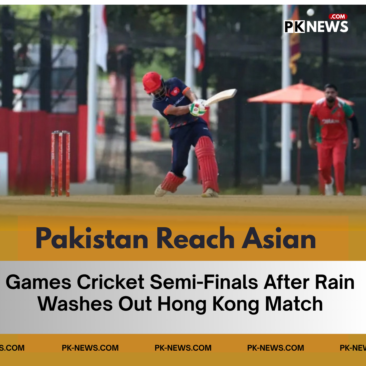 Pakistan Reach Asian Games Cricket Semi-Finals After Rain Washes Out Hong Kong Match