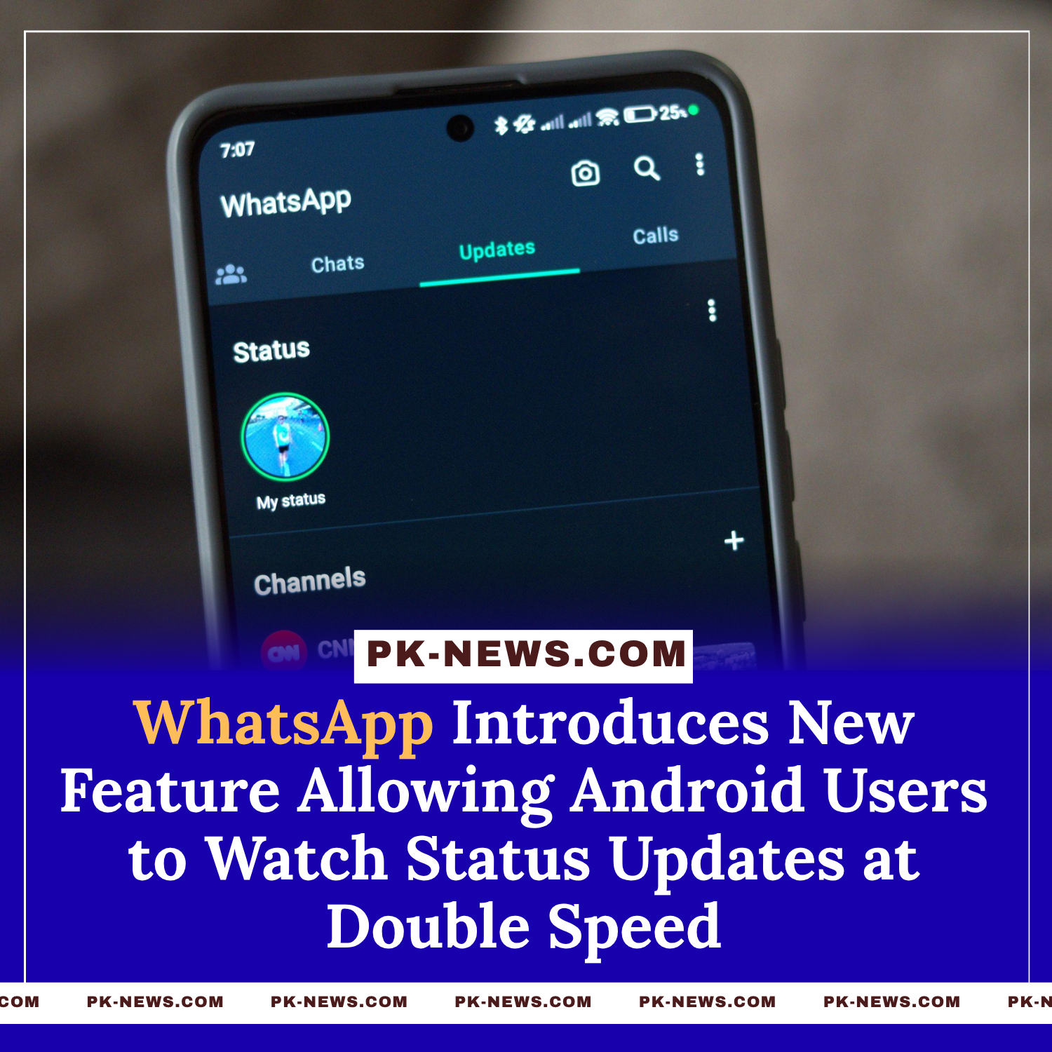 WhatsApp Introduces New Feature Allowing Android Users to Watch Status Updates at Double Speed
