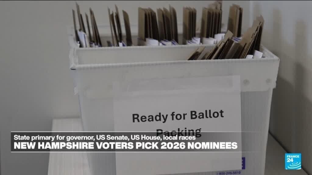 New Hampshire voters pick 2026 midterm candidates
